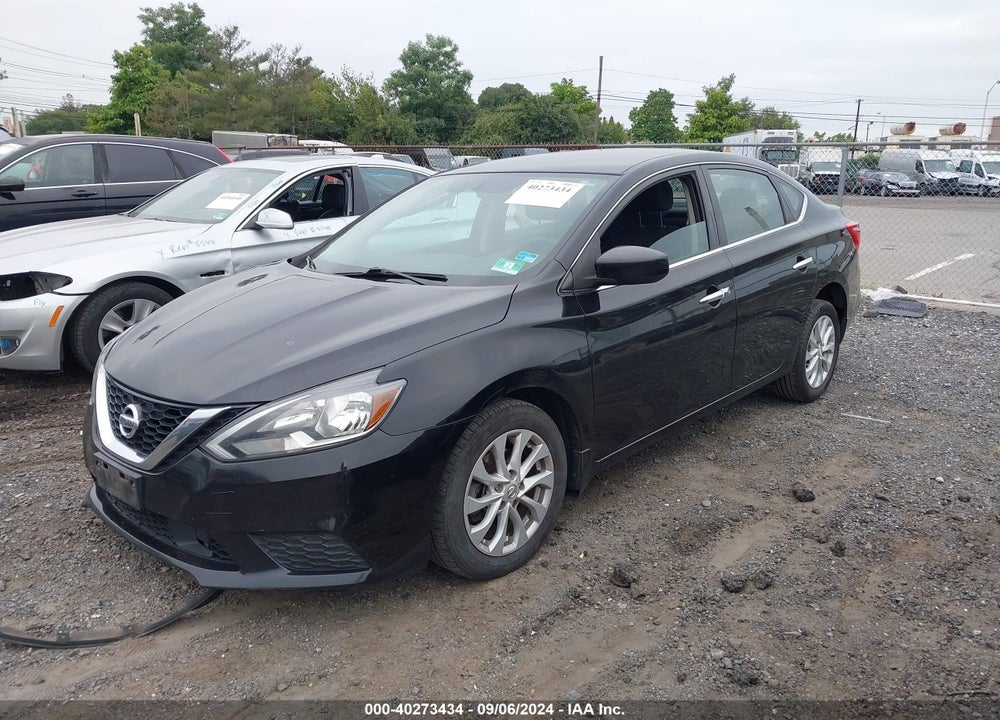 2018 NISSAN SENTRA SV VIN: 3N1AB7AP0JY206612