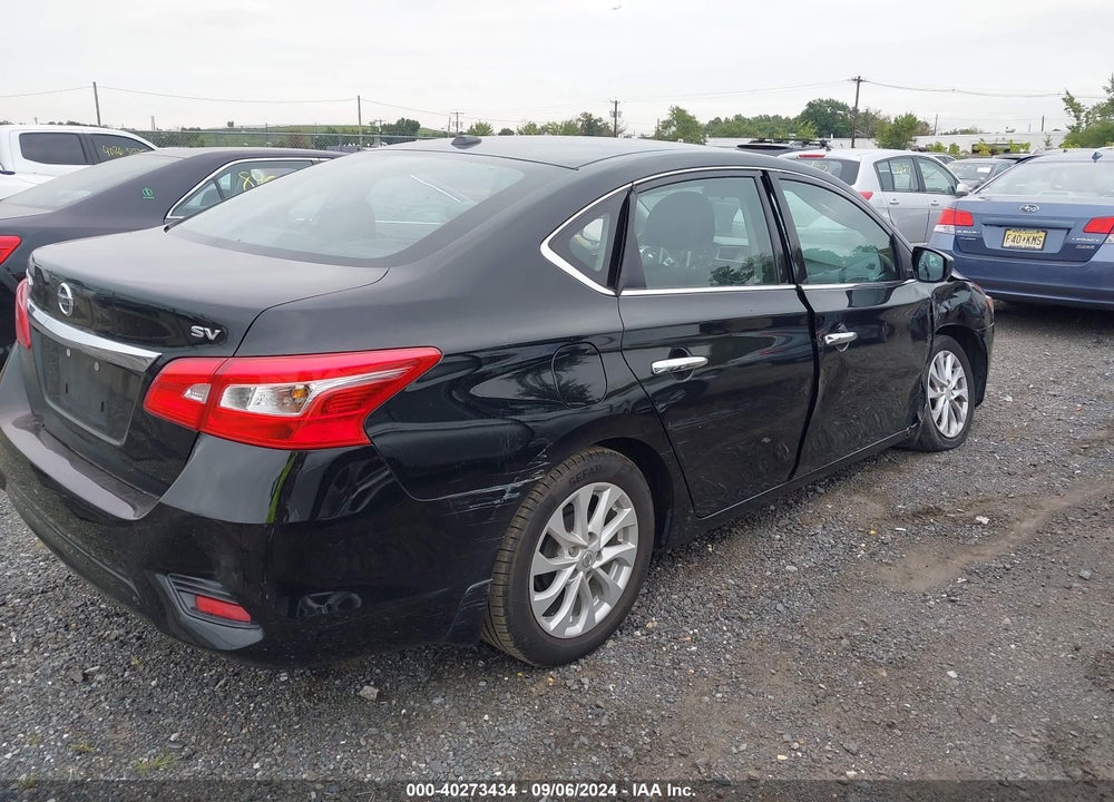 2018 NISSAN SENTRA SV VIN: 3N1AB7AP0JY206612