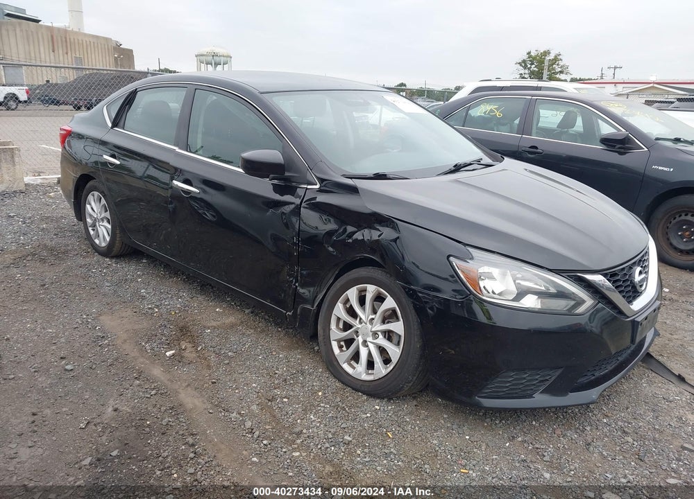2018 NISSAN SENTRA SV VIN: 3N1AB7AP0JY206612