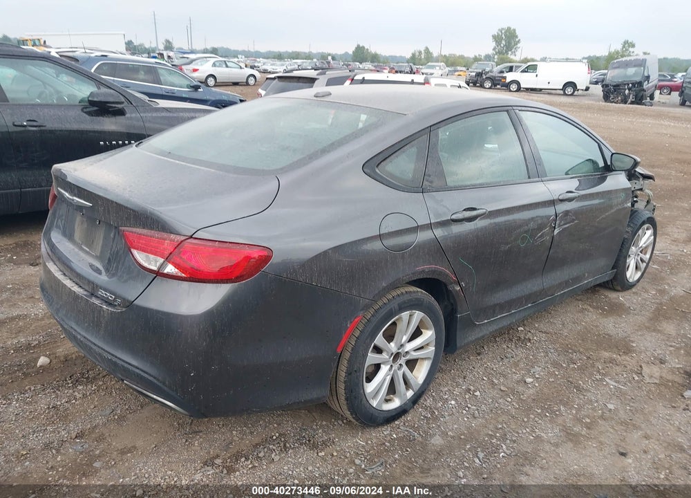 2016 CHRYSLER 200 S VIN: 1C3CCCBB9GN144765