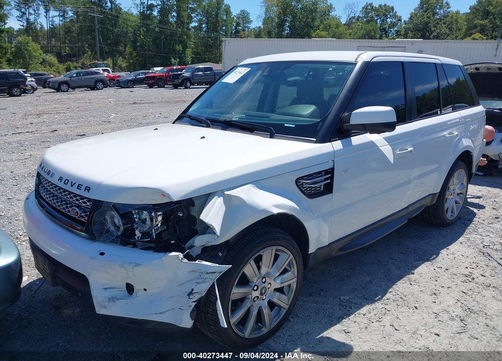 2013 LAND ROVER RANGE ROVER SPORT HSE VIN: SALSK2D4XDA800566