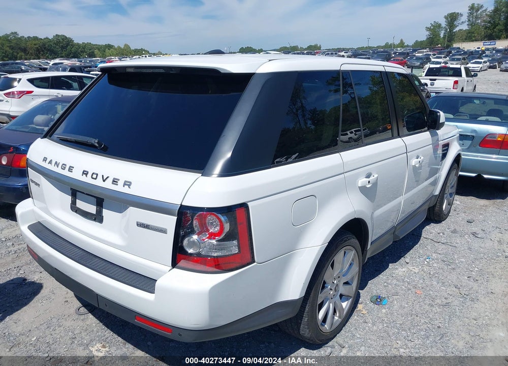 2013 LAND ROVER RANGE ROVER SPORT HSE VIN: SALSK2D4XDA800566