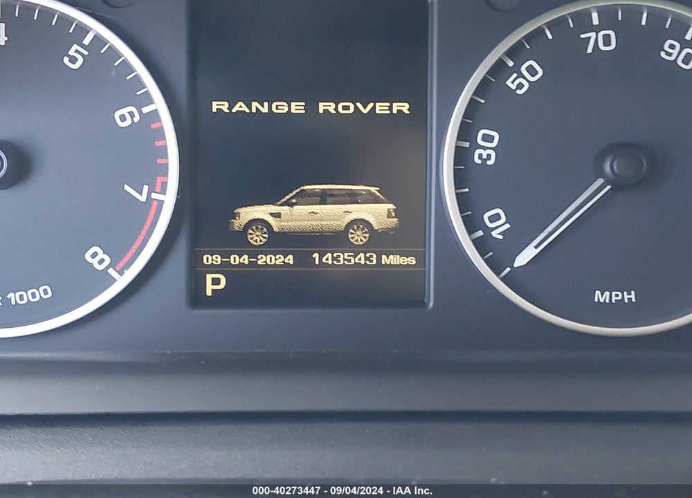 2013 LAND ROVER RANGE ROVER SPORT HSE VIN: SALSK2D4XDA800566