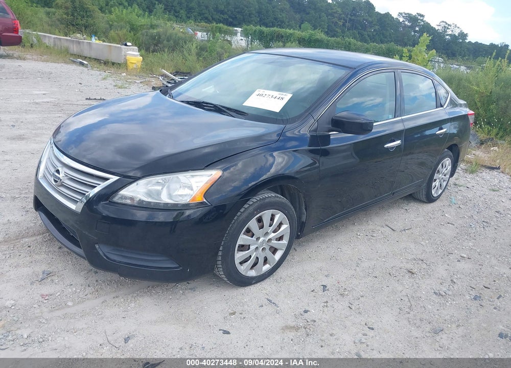 2015 NISSAN SENTRA S VIN: 3N1AB7AP4FY225834