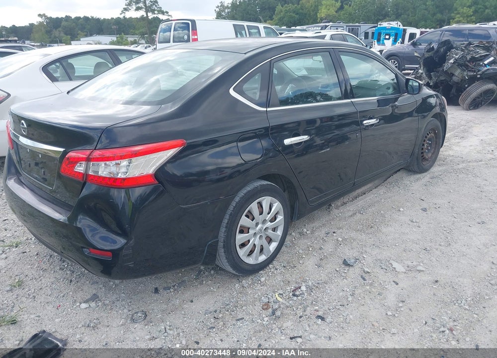 2015 NISSAN SENTRA S VIN: 3N1AB7AP4FY225834