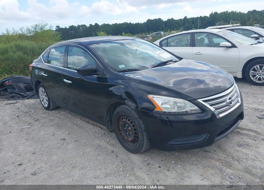 2015 NISSAN SENTRA S VIN: 3N1AB7AP4FY225834