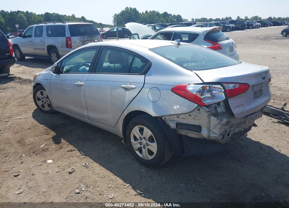 2016 KIA FORTE LX VIN: KNAFK4A68G5613766