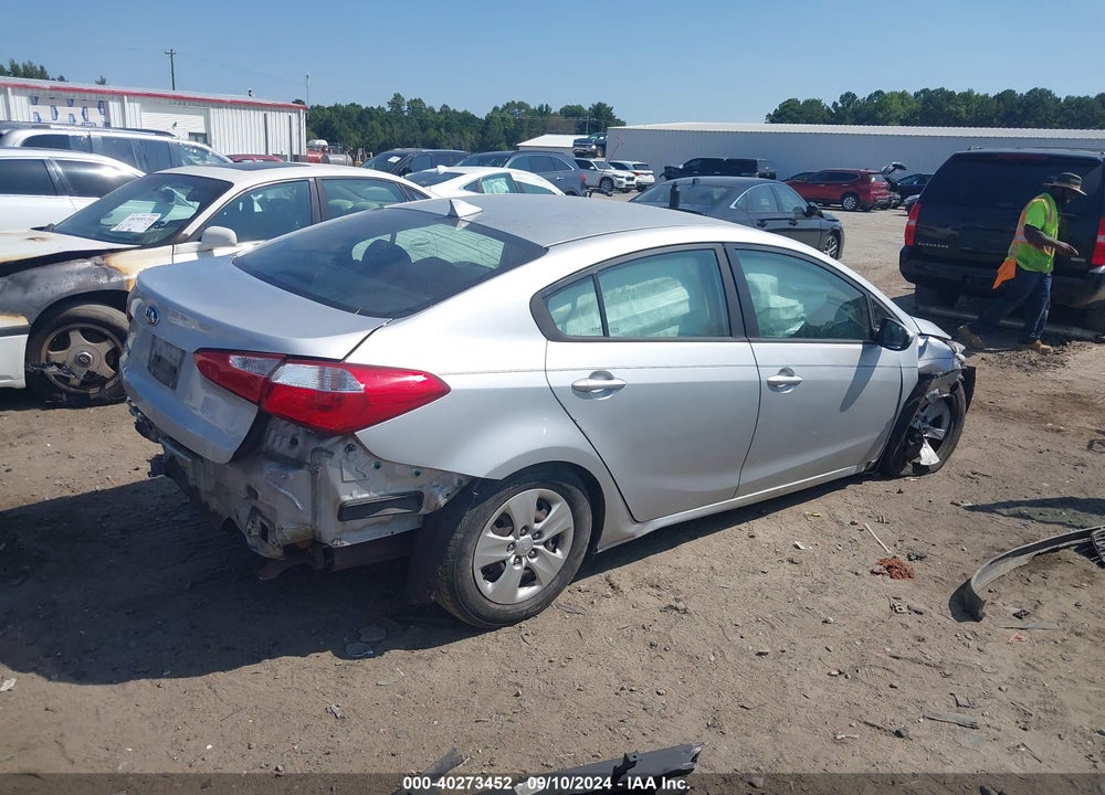 2016 KIA FORTE LX VIN: KNAFK4A68G5613766