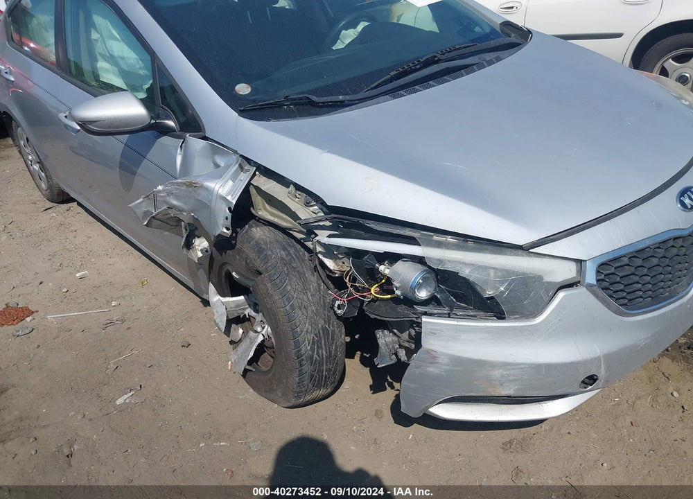 2016 KIA FORTE LX VIN: KNAFK4A68G5613766
