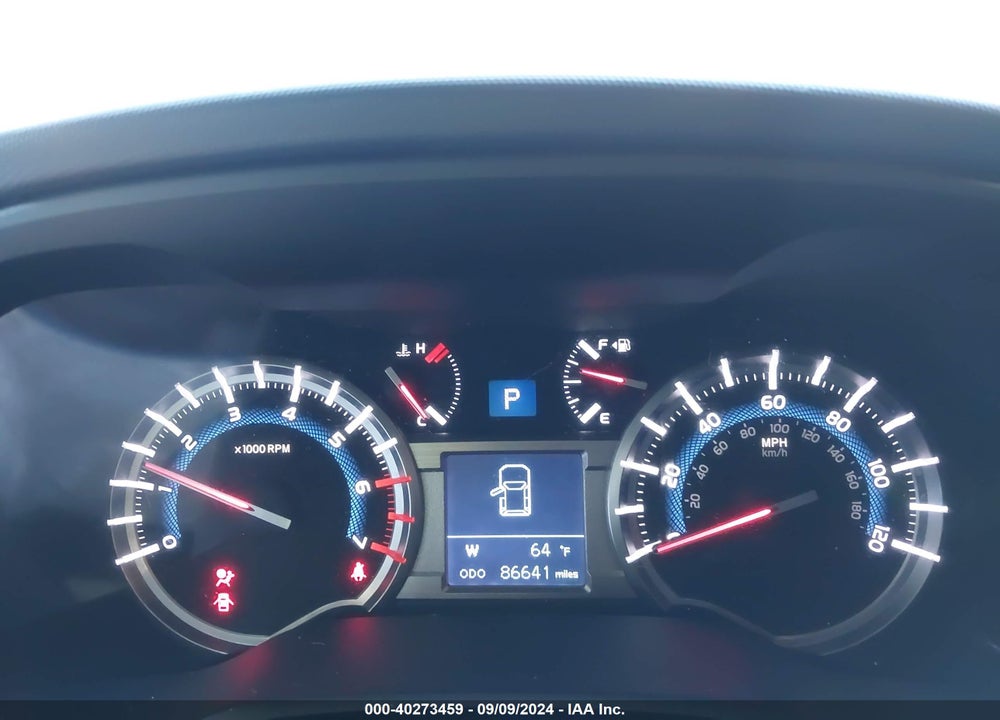 2019 TOYOTA 4RUNNER LIMITED VIN: JTEBU5JRXK5701279