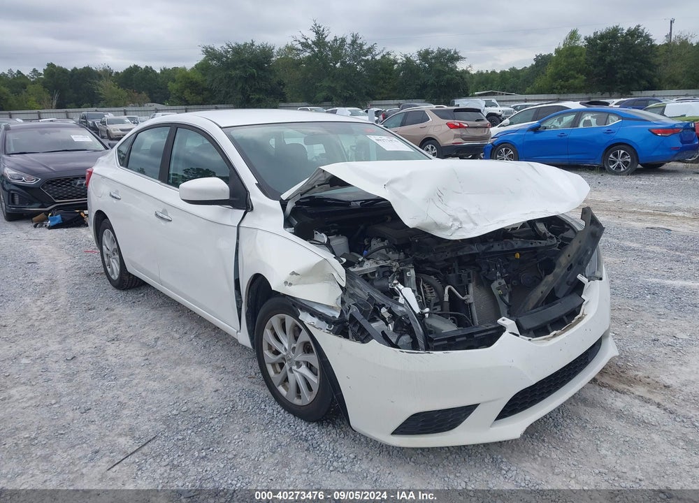 2019 NISSAN SENTRA SV VIN: 3N1AB7AP2KY335727
