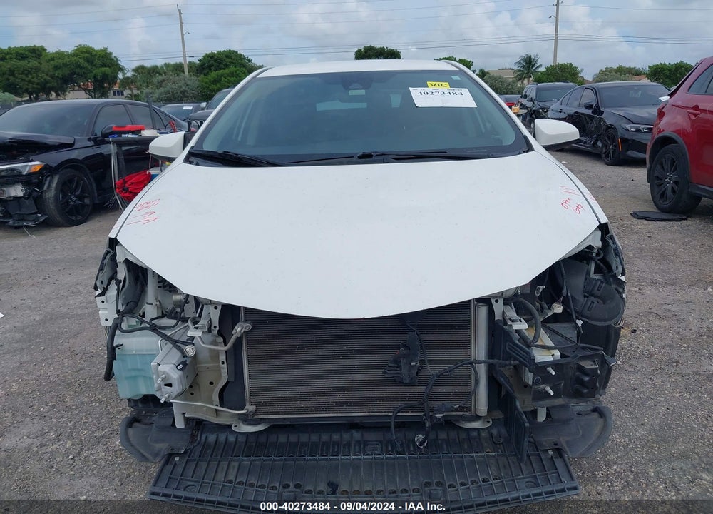 2019 TOYOTA COROLLA LE VIN: 5YFBURHE6KP878901