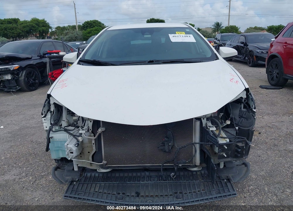 2019 TOYOTA COROLLA LE VIN: 5YFBURHE6KP878901