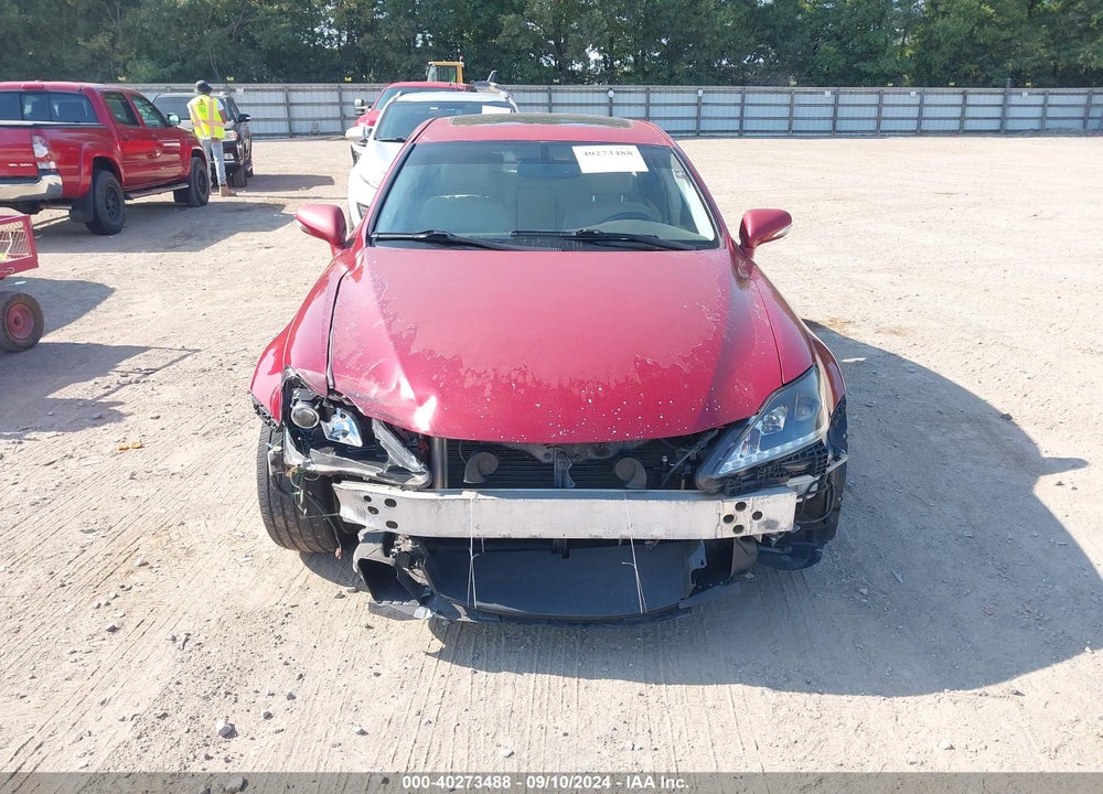 2010 LEXUS IS 250 VIN: JTHBF5C26A5123354