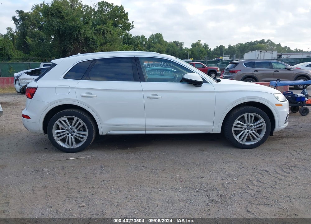 2018 AUDI Q5 2.0T PREMIUM/2.0T TECH PREMIUM VIN: WA1BNAFY1J2218560