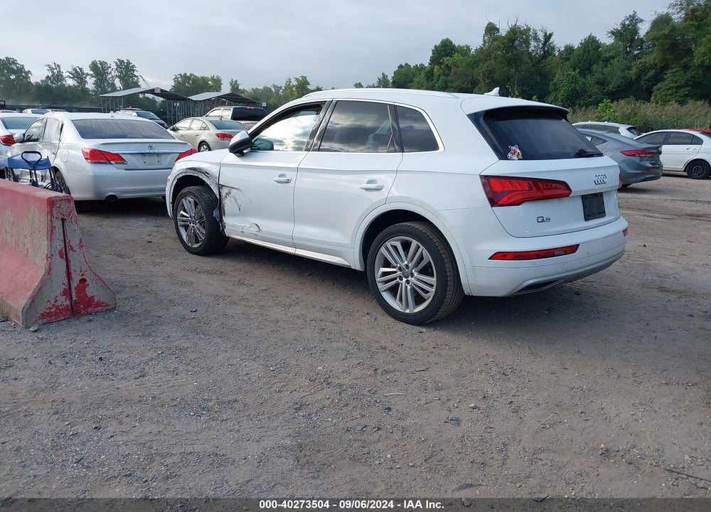 2018 AUDI Q5 2.0T PREMIUM/2.0T TECH PREMIUM VIN: WA1BNAFY1J2218560