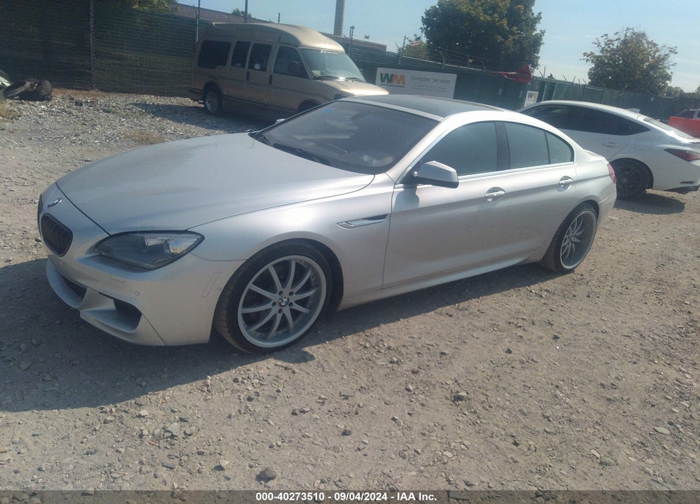 2013 BMW 650I GRAN COUPE XDRIVE VIN: WBA6B4C55DDG67745