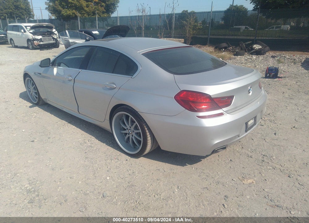 2013 BMW 650I GRAN COUPE XDRIVE VIN: WBA6B4C55DDG67745