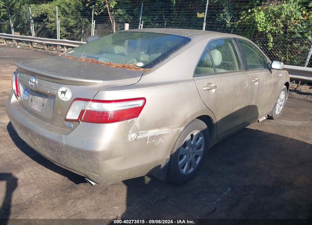2007 TOYOTA CAMRY HYBRID VIN: JTNBB46K673009275