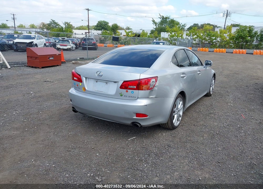 2006 LEXUS IS 250 VIN: JTHBK262X62010148