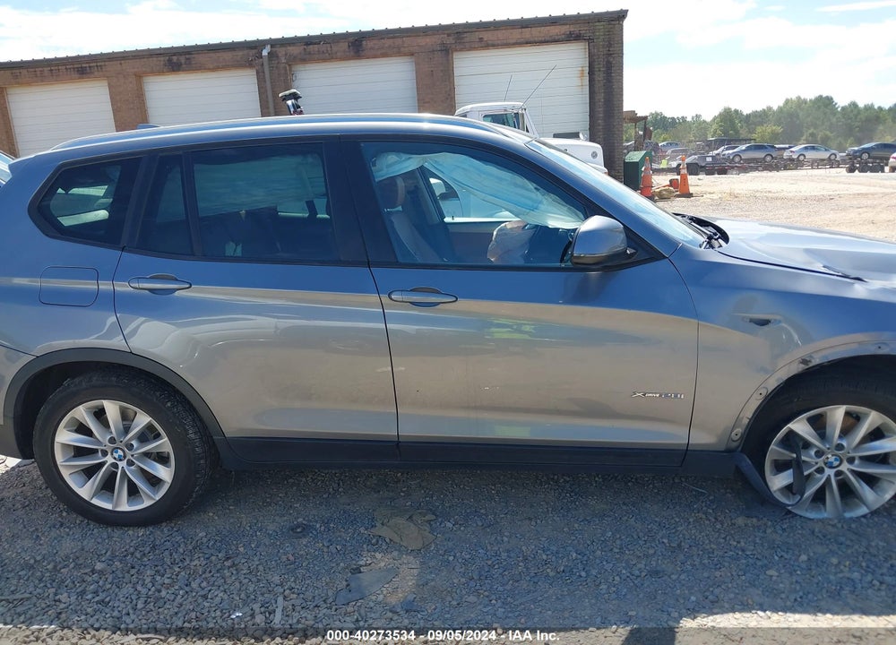 2015 BMW X3 XDRIVE28I VIN: 5UXWX9C55F0D54057
