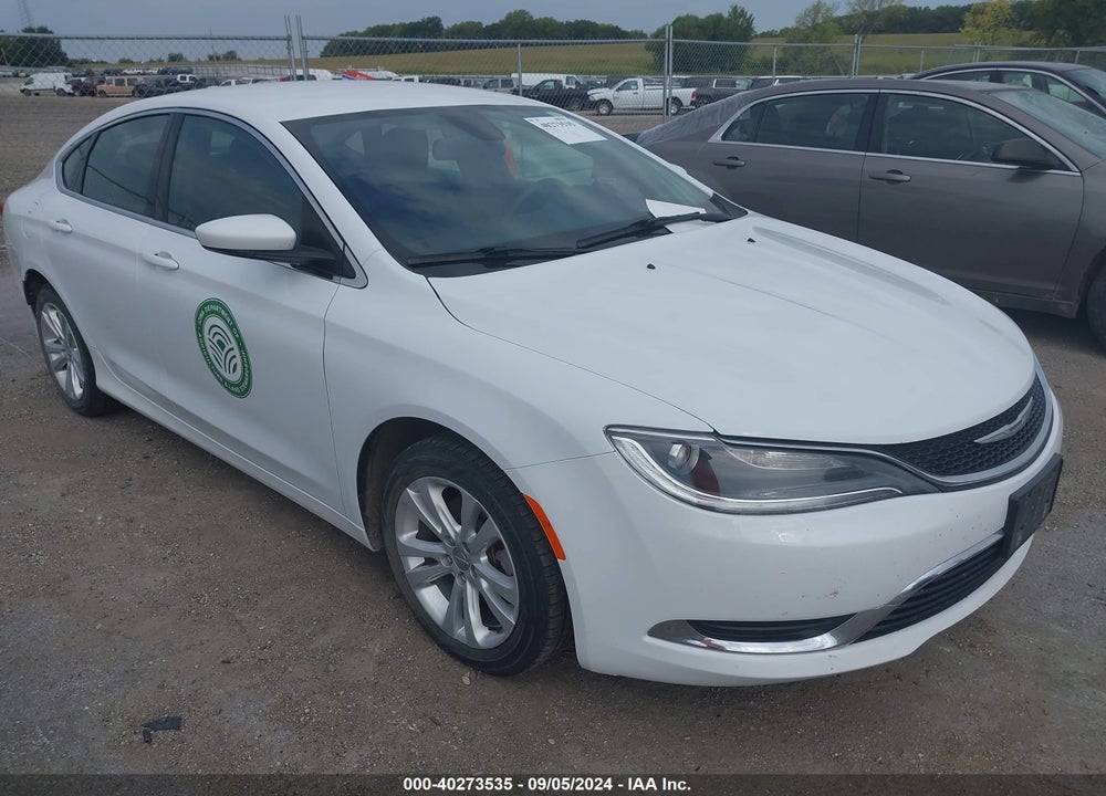2016 CHRYSLER 200 LIMITED VIN: 1C3CCCAB2GN176863