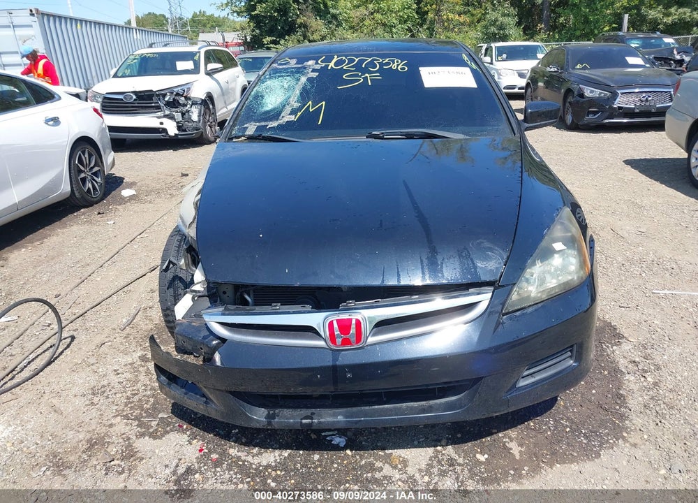 2007 HONDA ACCORD 2.4 SE VIN: 1HGCM56367A031145