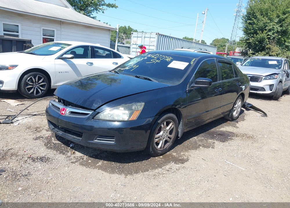 2007 HONDA ACCORD 2.4 SE VIN: 1HGCM56367A031145