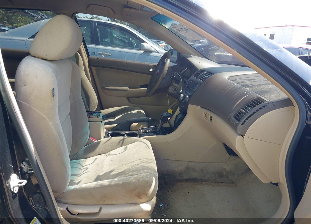 2007 HONDA ACCORD 2.4 SE VIN: 1HGCM56367A031145