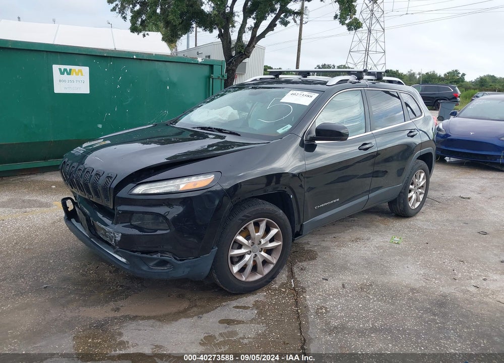 2015 JEEP CHEROKEE LIMITED VIN: 1C4PJMDB9FW758066