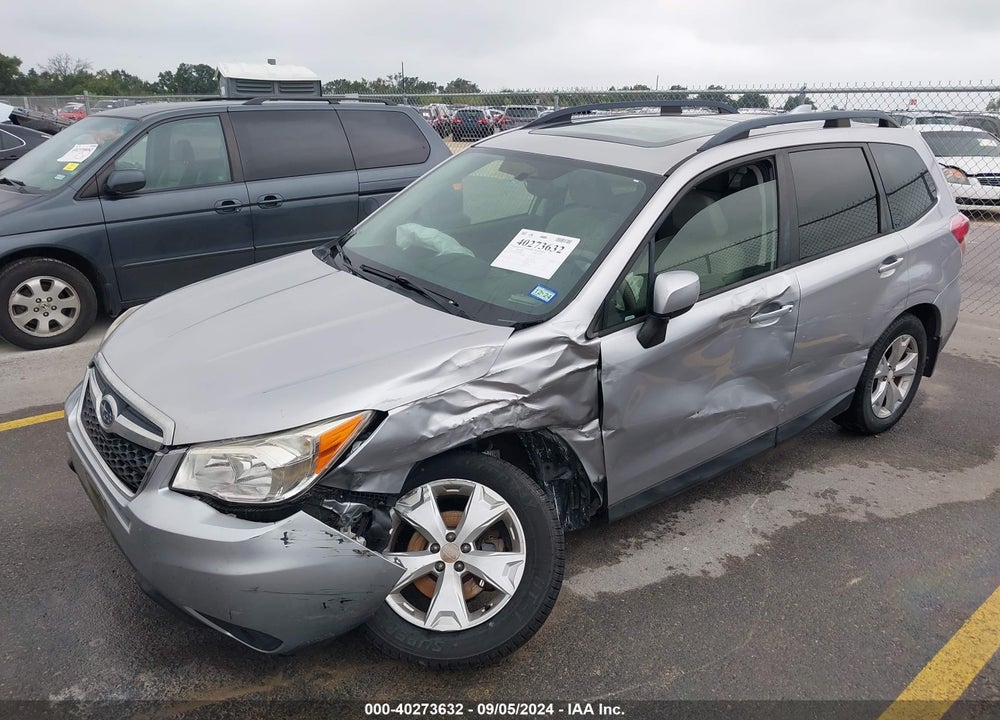 2016 SUBARU FORESTER 2.5I PREMIUM VIN: JF2SJADC5GH524869
