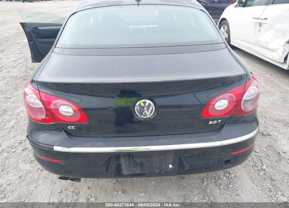 2012 VOLKSWAGEN CC SPORT VIN: WVWMN7AN3CE511540