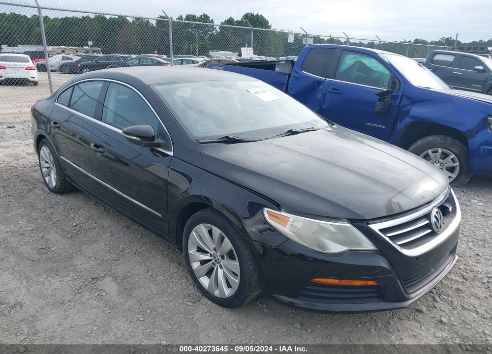 2012 VOLKSWAGEN CC SPORT VIN: WVWMN7AN3CE511540