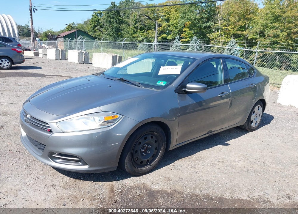 2013 DODGE DART AERO VIN: 1C3CDFAH6DD232596