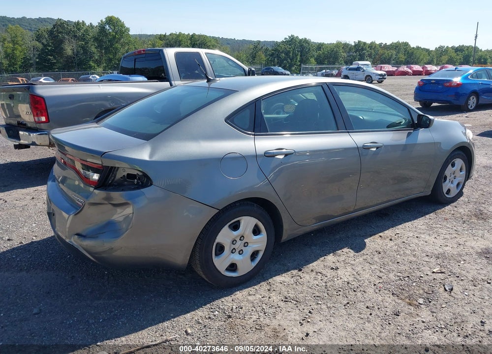 2013 DODGE DART AERO VIN: 1C3CDFAH6DD232596