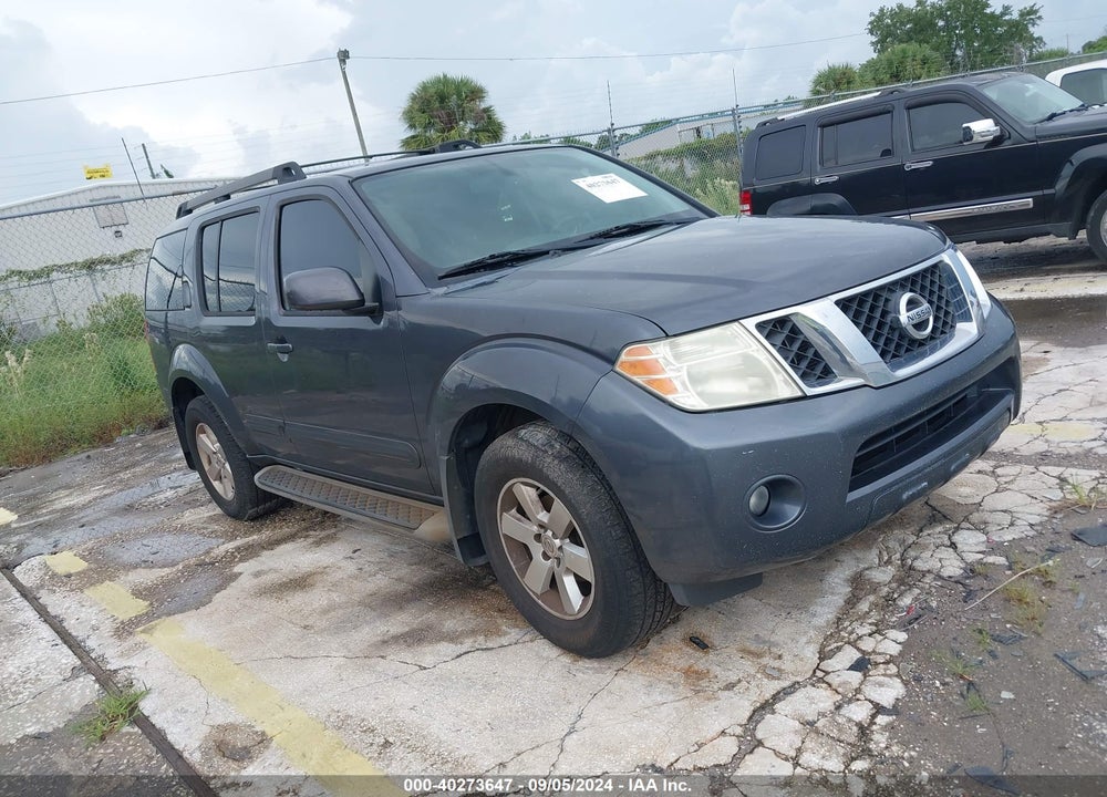 2012 NISSAN PATHFINDER VIN: 5N1AR1NN9CC637374