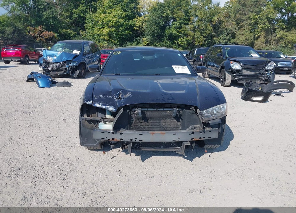 2012 DODGE CHARGER SXT VIN: 2C3CDXHG5CH303131