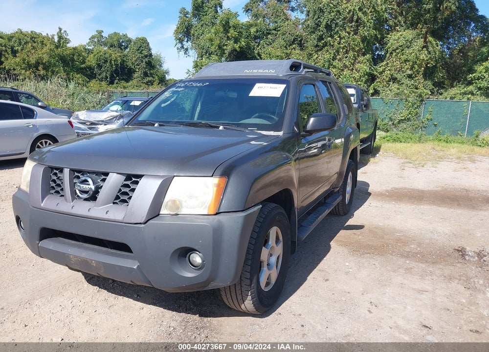 2007 NISSAN XTERRA S VIN: 5N1AN08W17C510909