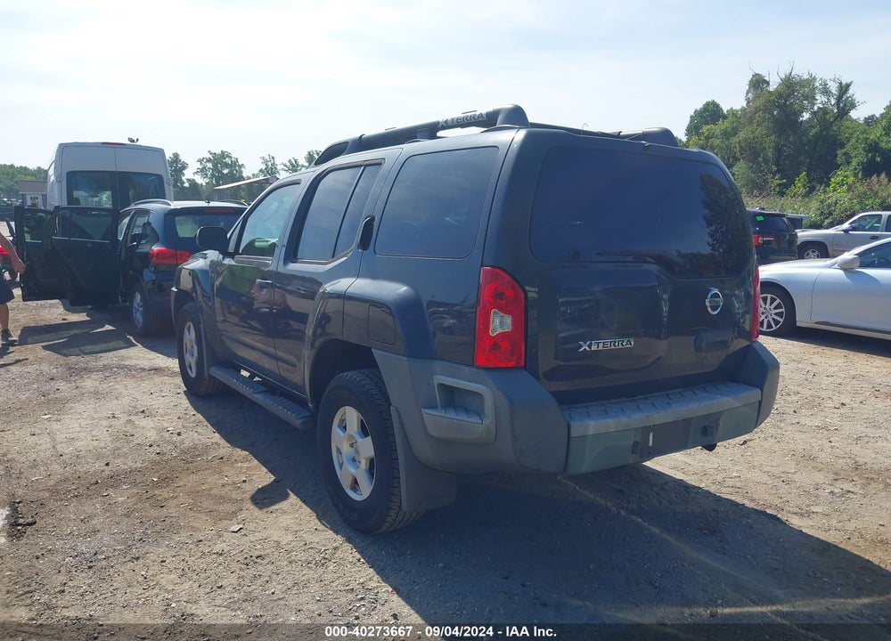 2007 NISSAN XTERRA S VIN: 5N1AN08W17C510909