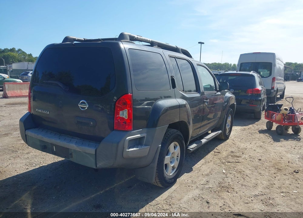 2007 NISSAN XTERRA S VIN: 5N1AN08W17C510909