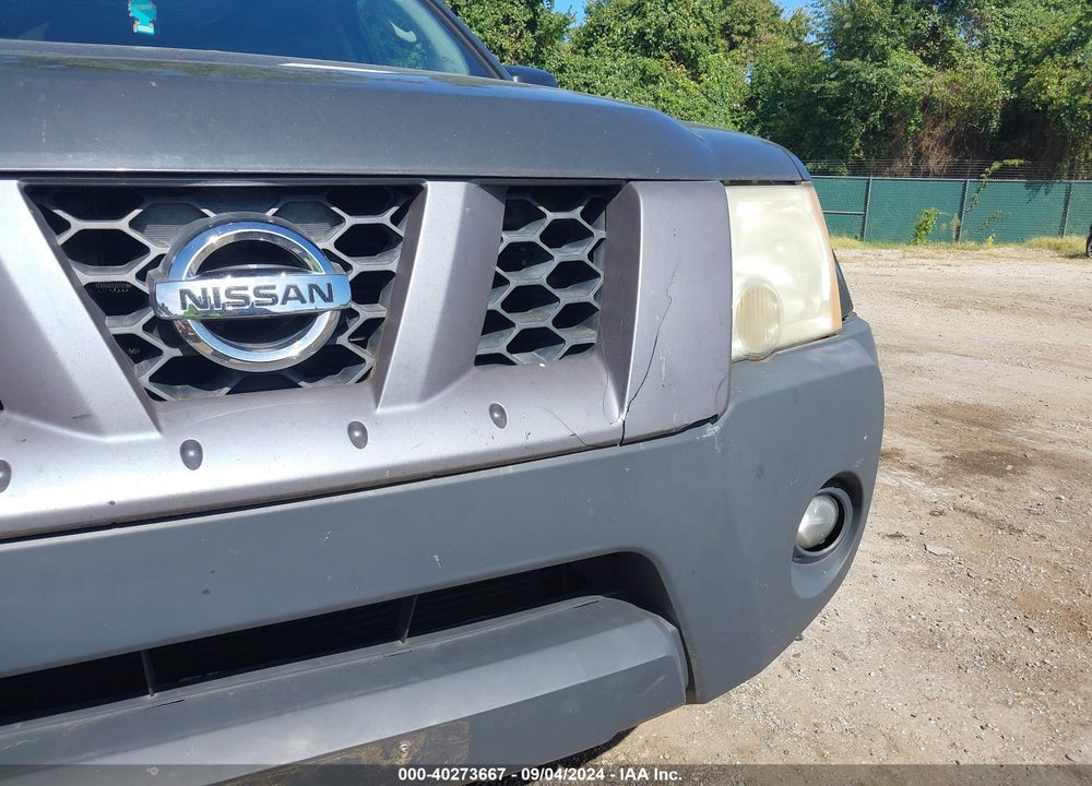 2007 NISSAN XTERRA S VIN: 5N1AN08W17C510909