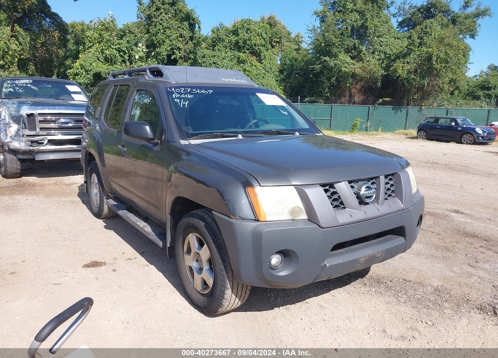 2007 NISSAN XTERRA S VIN: 5N1AN08W17C510909