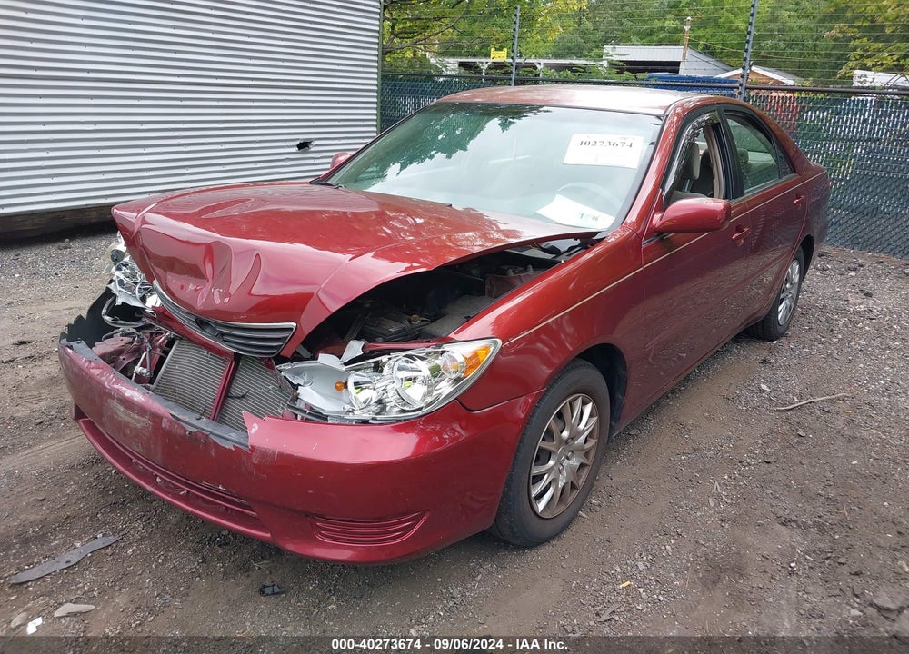 2005 TOYOTA CAMRY LE VIN: 4T1BE32K75U406699