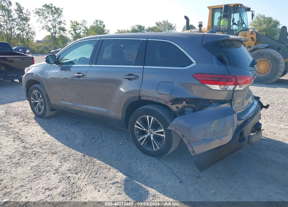 2019 TOYOTA HIGHLANDER LE PLUS VIN: 5TDBZRFH4KS732485