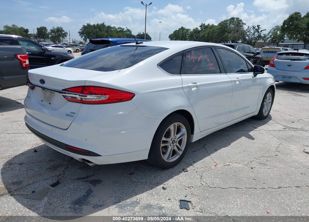2018 FORD FUSION SE VIN: 3FA6P0HD6JR200868