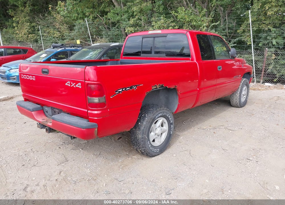 1998 DODGE RAM 1500 ST VIN: 1B7HF13Z3WJ183110