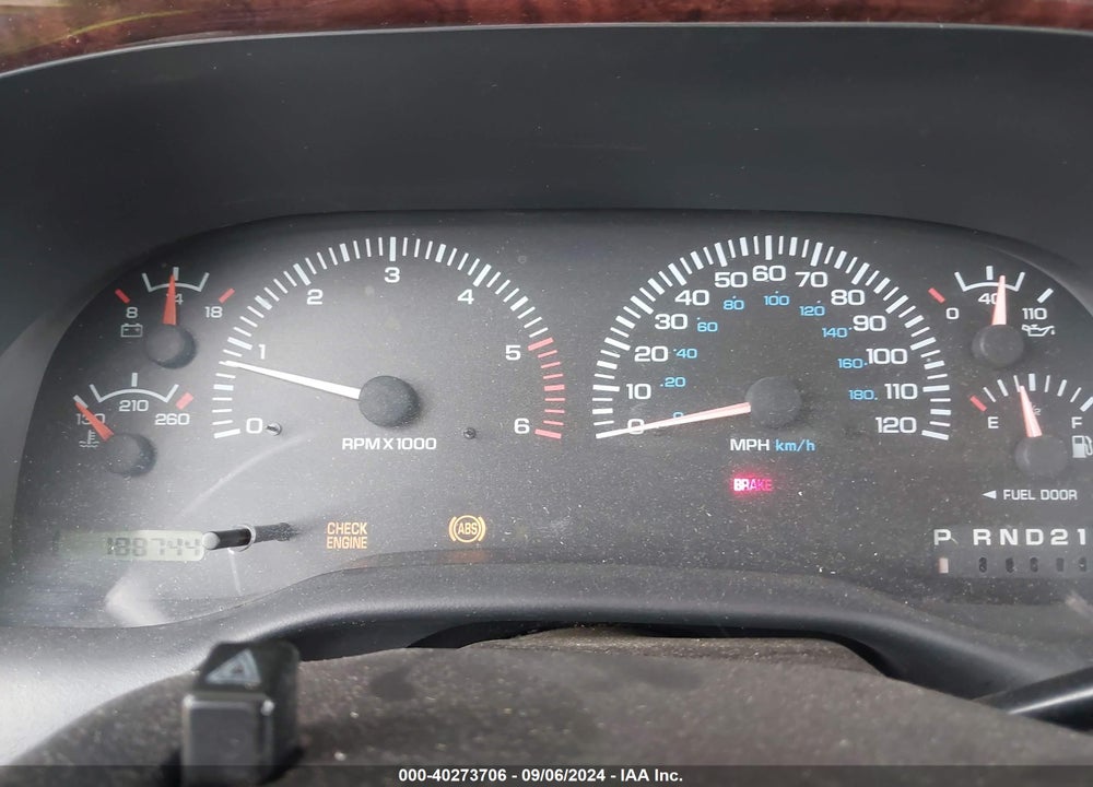 1998 DODGE RAM 1500 ST VIN: 1B7HF13Z3WJ183110