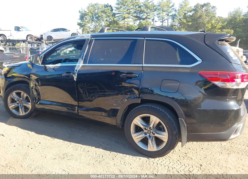 2019 TOYOTA HIGHLANDER LIMITED VIN: 5TDDZRFH6KS972419