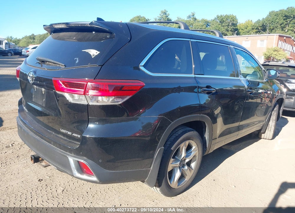2019 TOYOTA HIGHLANDER LIMITED VIN: 5TDDZRFH6KS972419