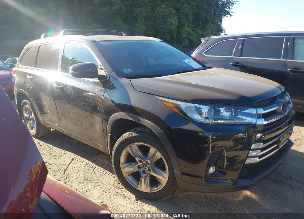 2019 TOYOTA HIGHLANDER LIMITED VIN: 5TDDZRFH6KS972419
